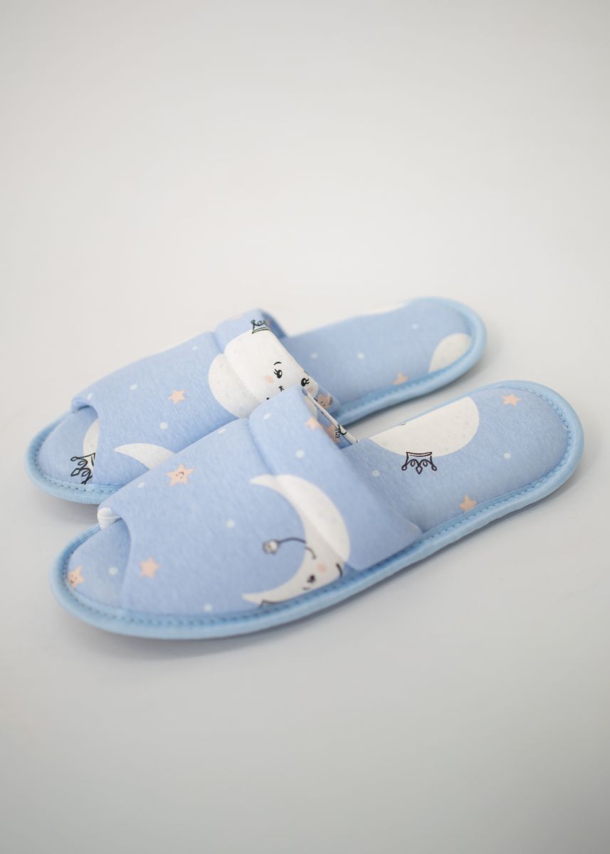 Pantufa Feminina - Lua Azul - PTF04 (3)